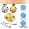 Yoanxong 40 Pack Card Display Stands, 2.16 Inches Acrylic Display