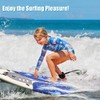 GYMAX Surfboard, 6' Body Board with Removable Fins & Protective