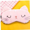 Silk Eye Mask, Light Blocking, Sleeping, Cute, Cat, Eye Mask,