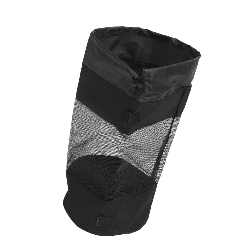 Boat Trash Can Large Capacity Easy to Use Hoop Mesh