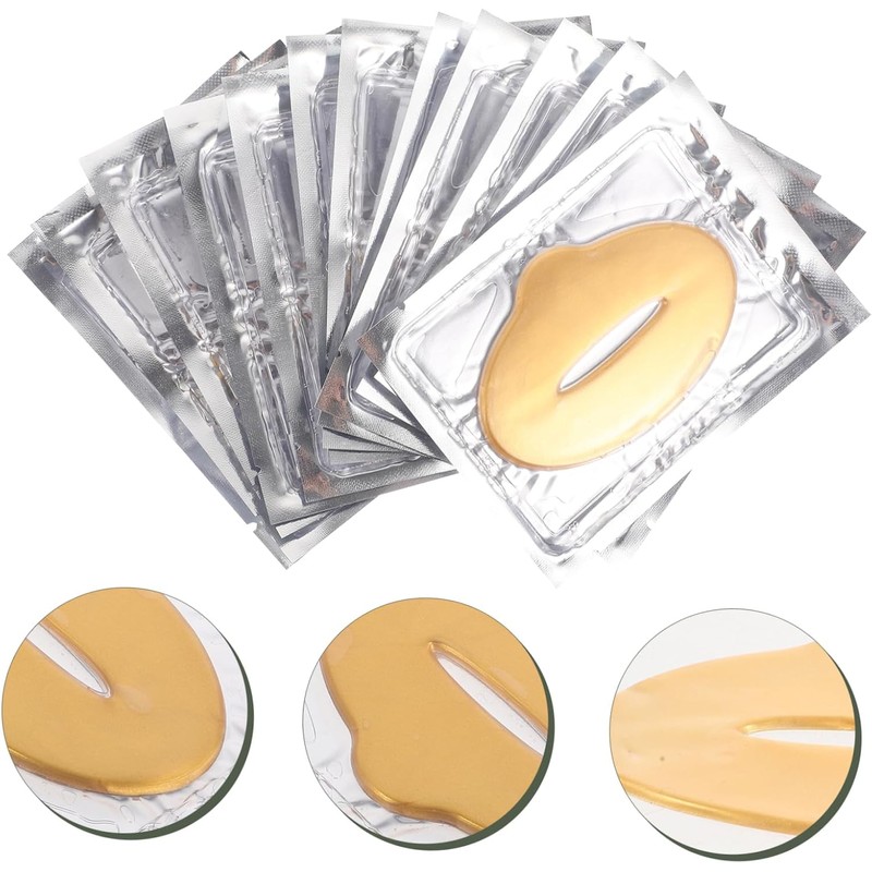 Mascarilla Labial de Colágeno Hidratante para Labios Secos 25 Piezas,