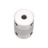 sourcing map 2 Pieces 4 mm to 5 mm Aluminium