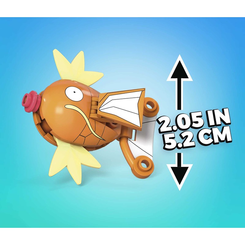 Mega Construx Pokemon Magikarp Construction Set, Building Toys for Kids