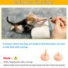 YeulYuuri Pet Feeding Bottle and Syringe Set for Puppies and