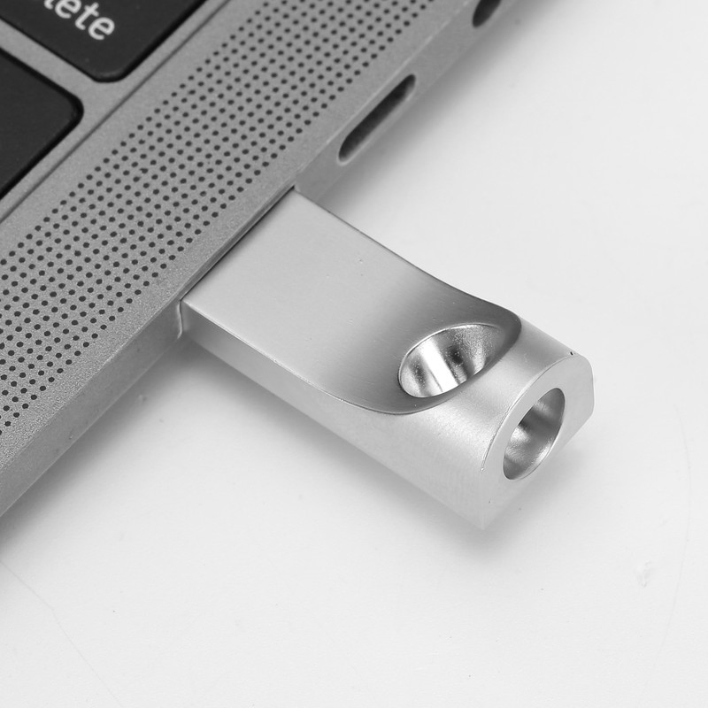 U Disk USB 2.0 Memory Stick Metal Mini Portable Waterproof