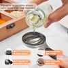 Rainberg Magnetic Measuring Spoon Set of 8 Stainless Steel Metal