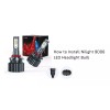 Nilight 9006/HB4 LED Headlight Bulbs E30 Series 30W 14000LM 6500K