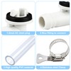 10 Ft Air Conditioner Drain Hose Set Portable Universal AC