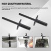 Anlseiod Wheel Arch Trim Clips 50 Pieces for 6 mm