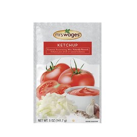 Mrs. Wages Ketchup Mix, Easy-To-Use, Enhance Your Tomatoes, Makes Ketchup in Bulk, Easy To Freeze or Serve Fresh, 5 oz Packet (Value Pack of 6)