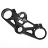 Lorababer Motorcycle Aluminum Top Triple Clamp Handlebar Assembly Regulator Front