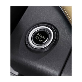 Engine Start Button Switch Cover Fits New WR-V WRV DG5 Model 2023~ Car Start Button Cover Engine Start Ring Stop Cover Black