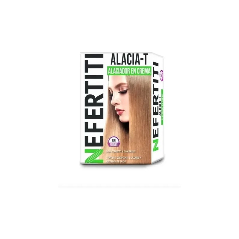 Alaciado Permanente En Crema S/formol C/queratina Nefertiti
