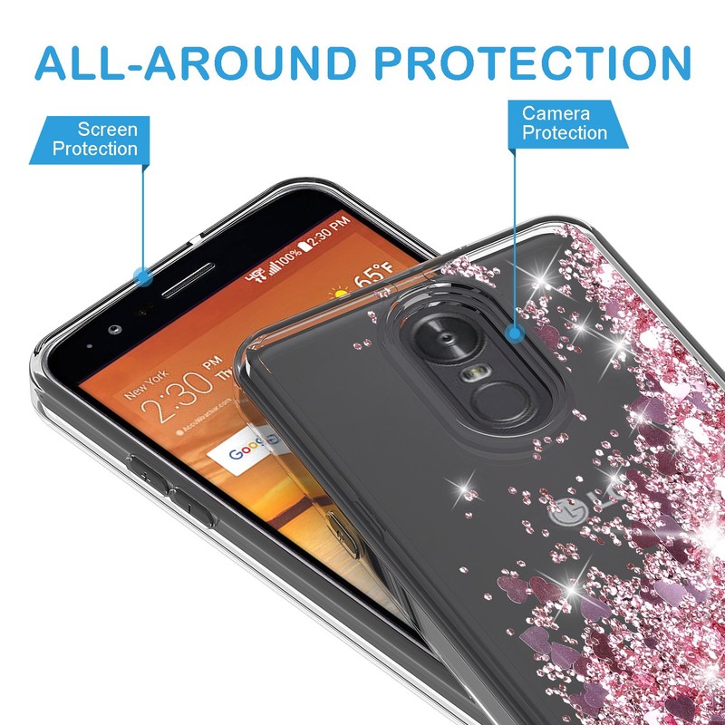 LG Stylo 4 Case, LG Stylus 4 Case With Tempered