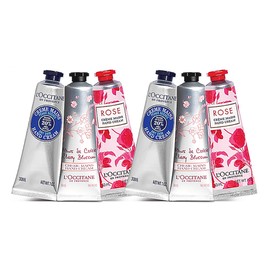 L'Occitane Best of Provence 30ml x6 Sheer Dry Skin, Cherry Blossom Soft, Rose / 록시땅 베스트 오브 프로방스 30ml x6 시어드라이스킨, 체리블라썸소프트, 로즈