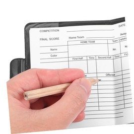 BESPORTBLE Soccer Referee Cards Set with Wallet Portable Red Yellow Cards Kit for Professional Referees Match Supply for Football Games