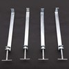 Micro Traders 4Pcs Profile Bricklaying Clamp, 12 Inch Galvanized Steel