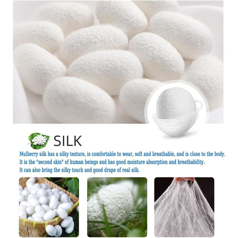 Guantes de masaje de seda cruda, guantes de ducha exfoliantes
