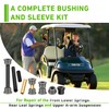 Club Car Precedent Bushing Kit, Polyurethane Bushings and Sleeve Kit