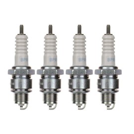 4x Spark Plug BPR8HS Spark Plugs Set of 4 for Motorcycle/Scooter/Scooter Compatible with: 98076-58717 98076-58747 94700-00280 94701-00280 W24FPR 09482-00523