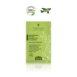 Helan Elisir Antitempempo - Anti-Wrinkle Gel Face Mask 99% Natural 4 Face Masks with Vitamin C E and Shea Butter Face Mask Stimulates Collagen Skincare Antiage 8 ml