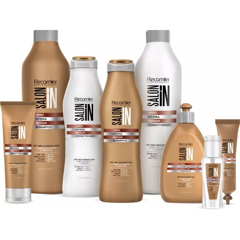 Salon in Recamier + Pro Hydra Repair Shampoo & Conditioner