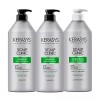 CosPics 코스픽 케라시스 두피 클리닉 헤어3종(샴푸2+린스1) 각600ml Cospic Kerasis Scalp Clinic Hair Care Set (Shampoo 2+Conditioner 1) 600ml each