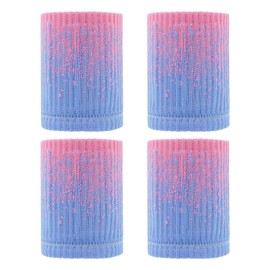 YSJCHEBS 2 Pairs of Sports Bracelets, Anti-Sweat Bracelets, Nylon Sports Bracelets, Soft and Breathable Bracelets, Suitable for Yoga, Fitness, Running, Basketball and Other Sports