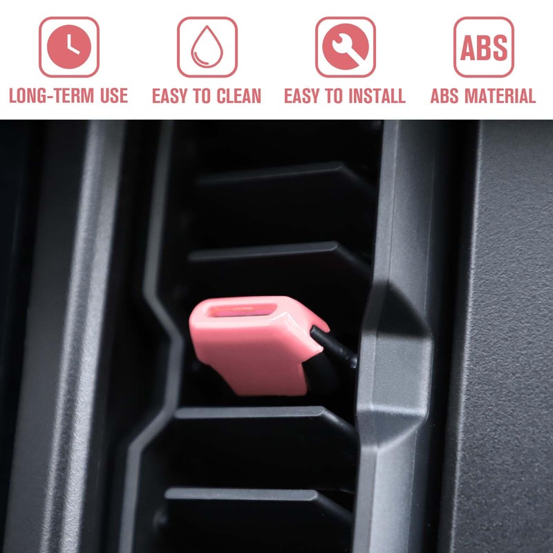 Jimen Compatible with Ford Bronco 2021-2023, 4PCS Center Console Air