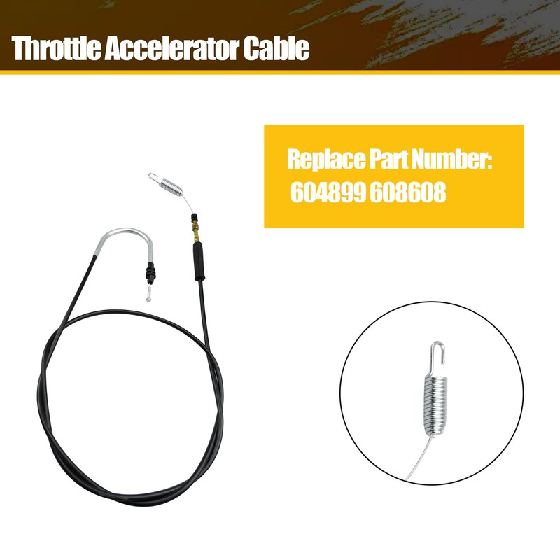Sxqddz Throttle Accelerator Cable 608608 604899 Fit for E-Z-GO for
