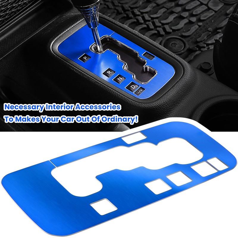 E-cowlboy Aluminum Inner Accessories Trim Gear Frame Cover for Jeep