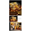 (t-FREAK) Dollhouse Handmade Kit Set, Miniature Comfortable Life
