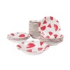Geeklife 50pcs Gold Watermelon Disposable Paper Bowls,20oz Large Party Decorative