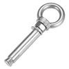 sourcing map M10 x 90 Expansion Eyebolt Eye Nut Screw