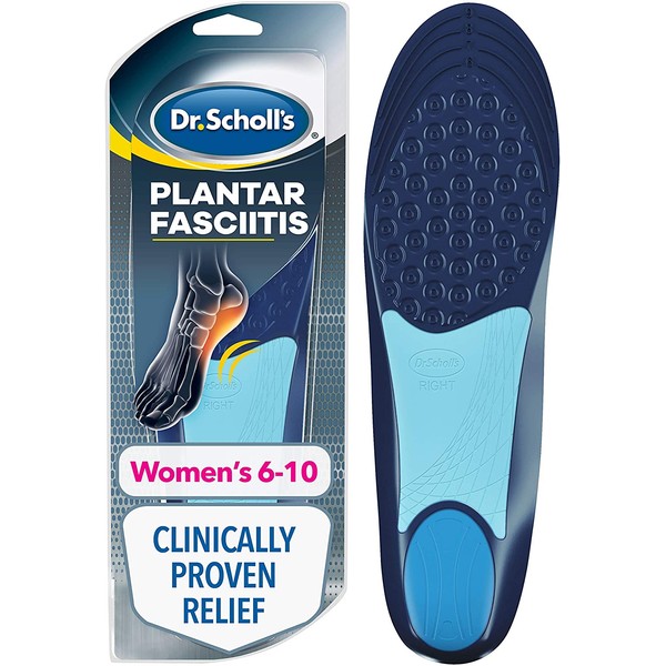 Dr. Scholl’s Plantar Fasciitis Pain Relief Orthotics /Clinically Proven Relief and Prevention of Plantar Fasciitis Pain for Women's 6-10