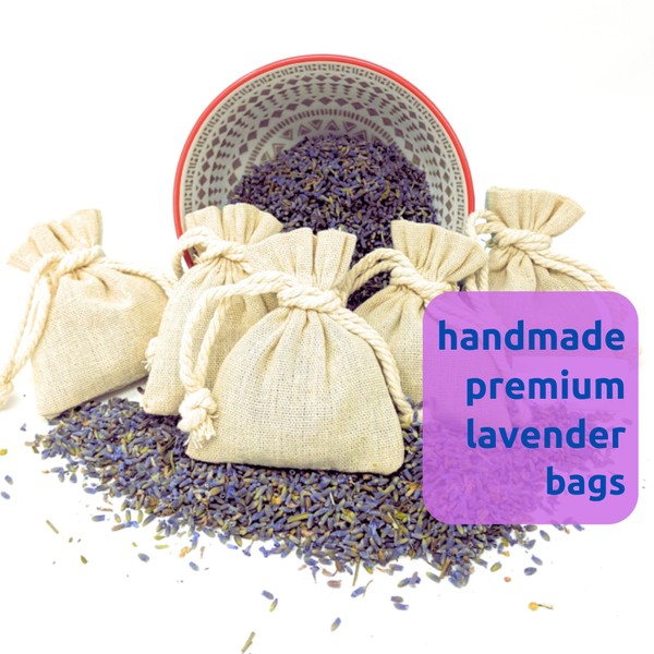 1 More Tree 5 Lavender Premium Filled Linen Bags Handmade