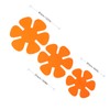 HAWOK Pot/Pan Protectors-Set of 3 Dia. 8" 10" 12" Orange