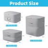 Zjyufy Pack of 3 Ultra Space-Saving Self-Compression Organiser, Space-saving Compressing