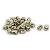 sourcingmap M6 x 10mm Cross Dowel Slotted Metal Barrel Nuts