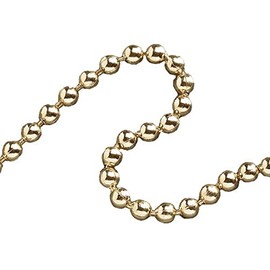 Faithfull FAICHBPB3210 3.2mm x 10m Polished Brass Ball Chain