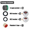 JQK Faucet Aerator, 1.5 GPM Flow Retrictor Insert Faucet Aerators