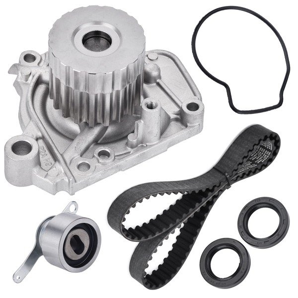 Nakuuly Timing Belt Kit with Water Pump Compatible with 1996