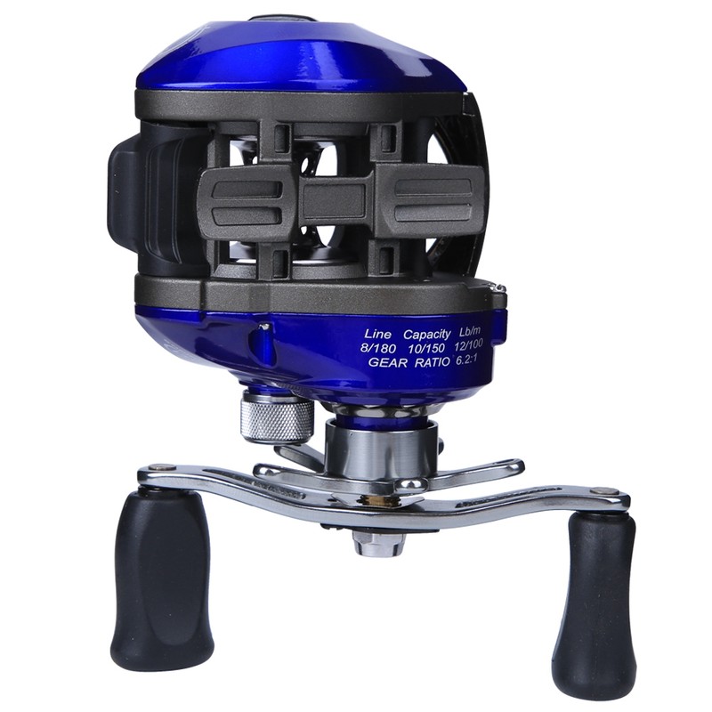 14 Axles Casting Reel Long Shot Anti Explosive Line Magnetic