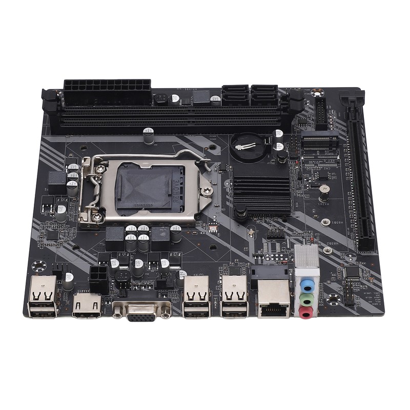 Computer Motherboard 100M Network Card 1155 Pin Dual Channel DDR3