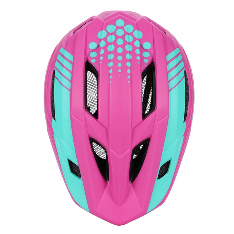 Children Helmet Adjustable Safety Helmet with Warning Light for Scooter