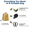 Camping Hammock - Single&Double Lightweigtht Nylon Hammocks with Tree Straps,