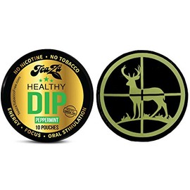 TeaZa Herbal Pouch Peppermint 1 Can with DC Crafts Nation Skin Can Cover - Deer