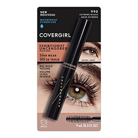 COVERGIRL CG Exhibitionist Mascara Mascara Regular Extreme Black Wp 990 9 ML / 0.3 FL OZ