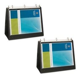 Business Source 1-Inch Easel Landscape Presentation Folder Binder (2)