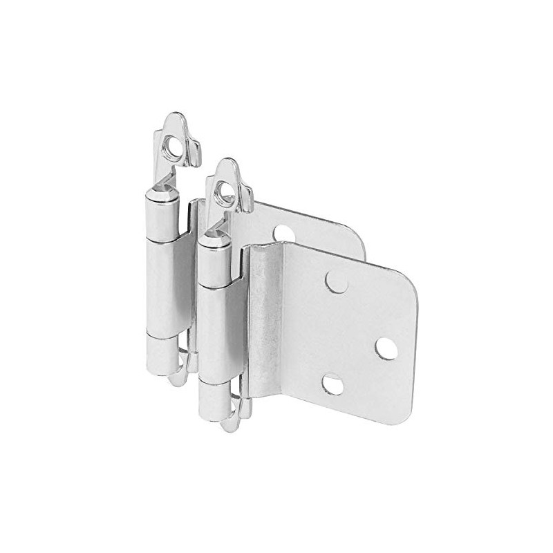 10 Pair Pack - Cosmas 16890-SN Satin Nickel Cabinet Hinge